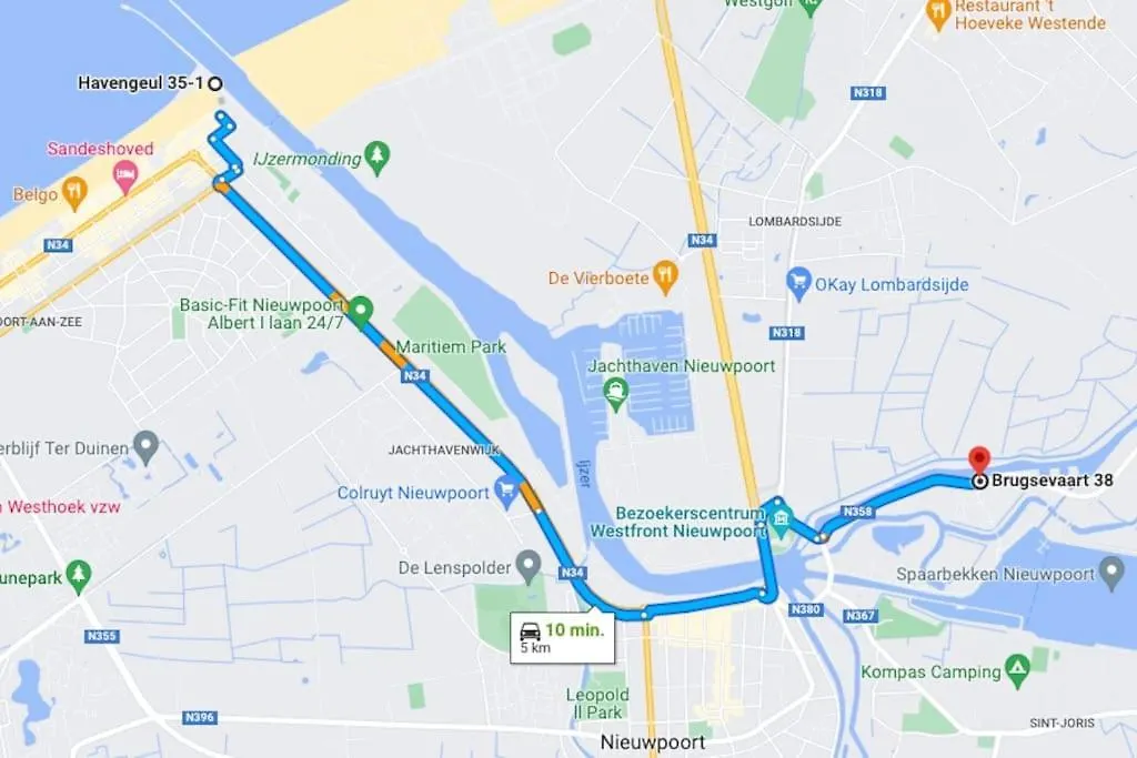 Nwd108 Ruim Vakantiehuisje In Nieuwpoort - 6 Pers - Ruime Tuin En Parking